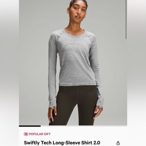 Lululemon swiftly tech long sleeve